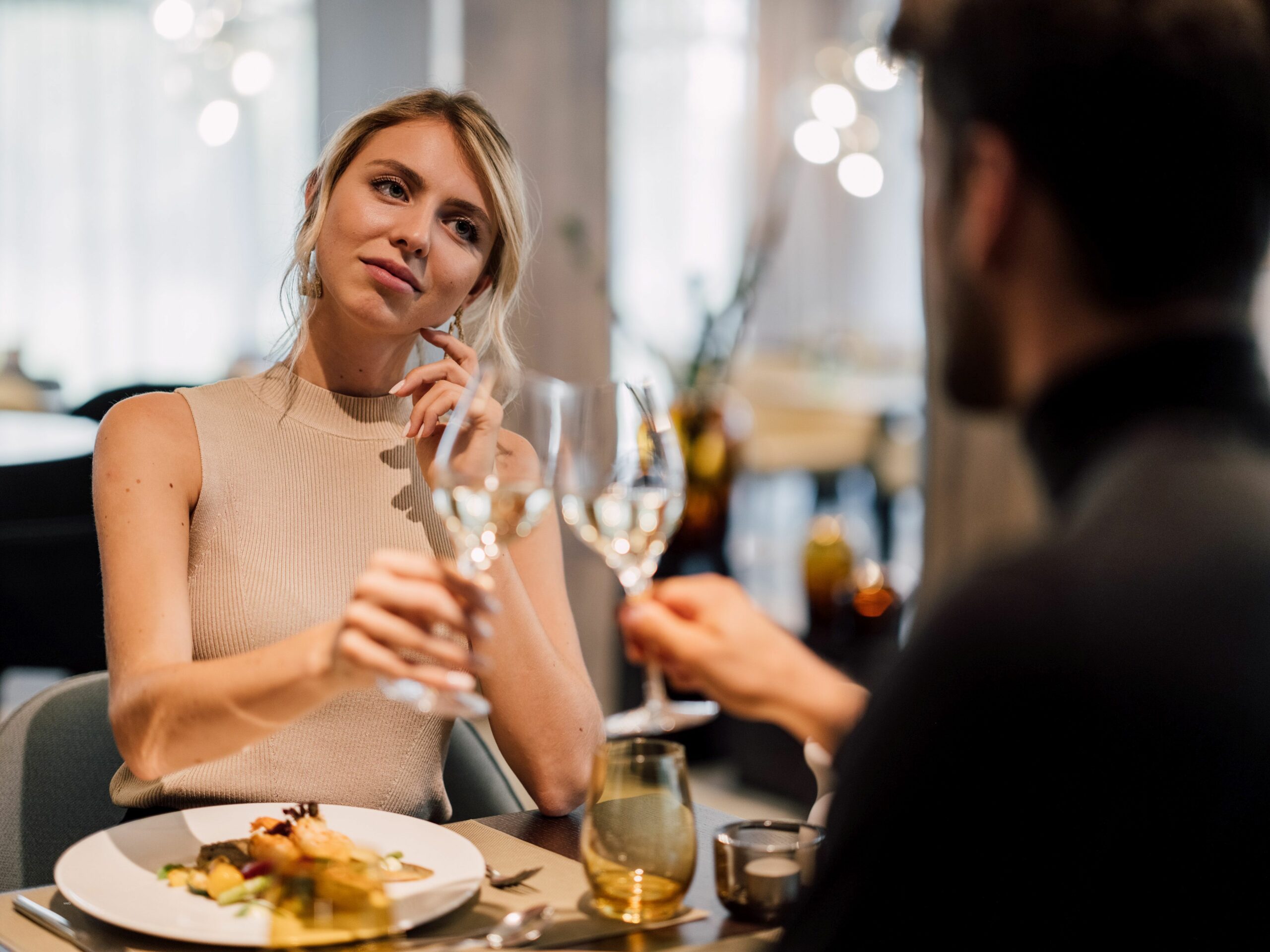 SpaResort Geinberg: Hotelrestaurant, dinner-paar-6, FC: SpaResortGeinberg