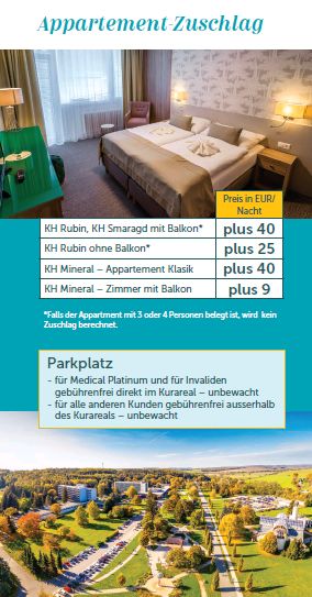 Heilbad / Kupele Dudince in der Slowakei, Preise 2026-6